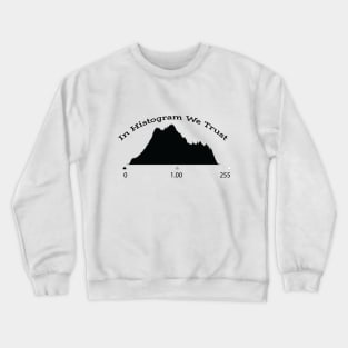 In Histogram We Trust Crewneck Sweatshirt